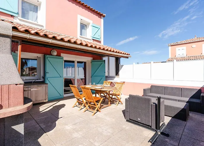 Climatisee Avec Terrasse, Cuisine D'ete Et Wifi - Proche A - Fr-1-409-261 ヴィラ *